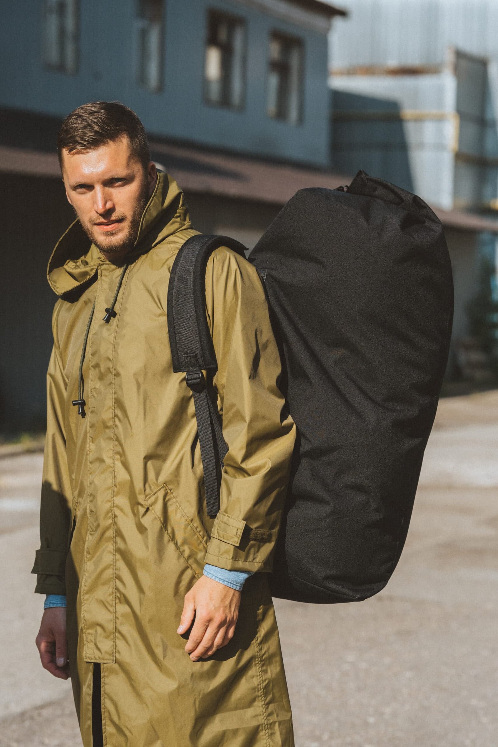 Duffle Bag 047 - Black - Image 3