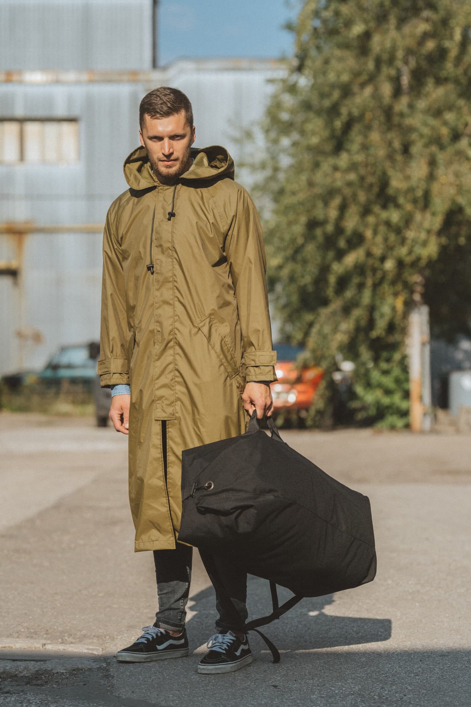 Duffle Bag 047 - Black - Image 4