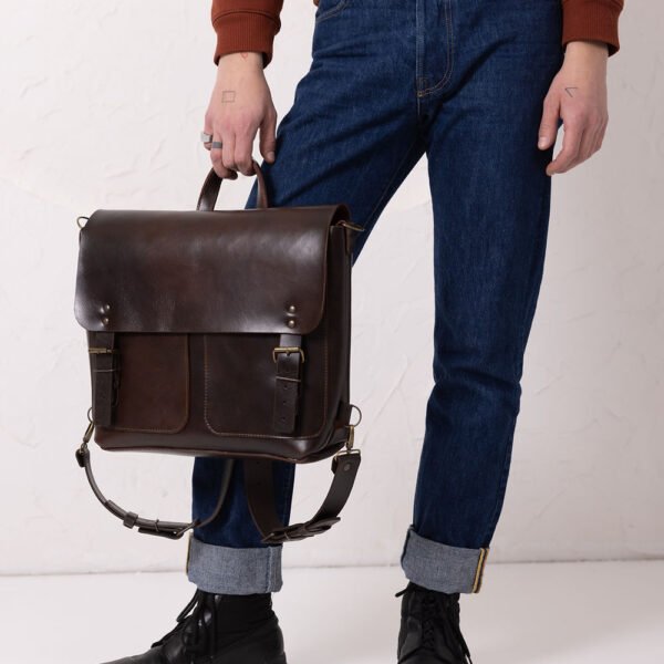 BENJAMIN Backpack - Dark Chocolate